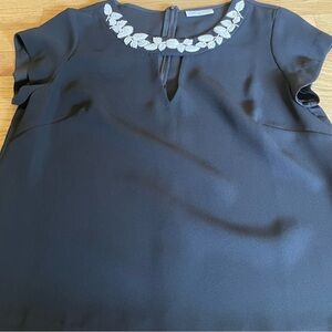 Beaded Megan Park top